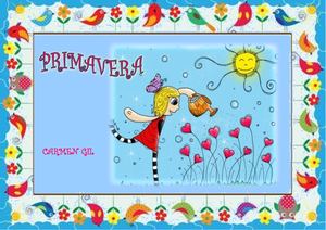 La Primavera Carmen Gil