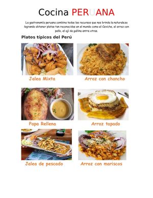 Cocina Peruana