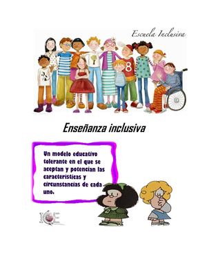 Enseñanza Inclusiva