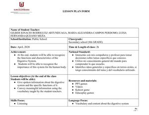 Interactive Lesson Plan