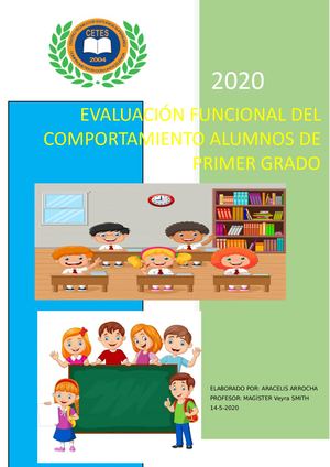 Cuestionario De Comportamiento De Los Alumnos En Un Salón De Clases