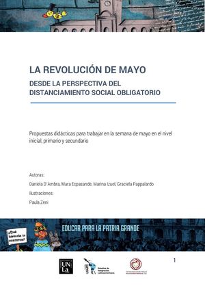 La Revolución De Mayo Desde La Perspectiva De Distanciamiento Social Obligatorio