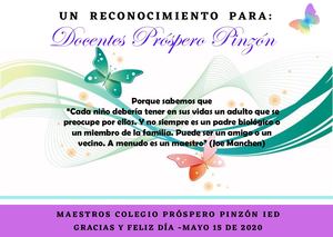 Día Del Maestro Tercera Parte