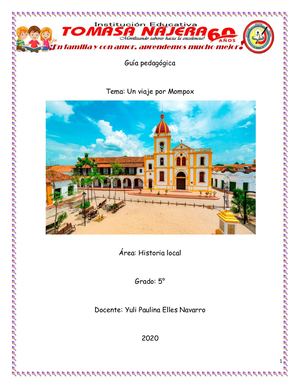 Guia Pedagógica De Historia Local Ebook