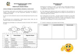 Telleres Segundo Encuentro