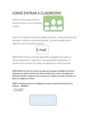 Comó Entrar A Classroom