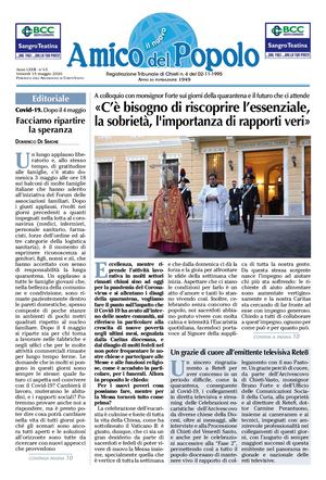 Amico Online Aprile-Maggio 2020