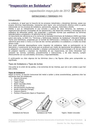 Terminos Y Definiciones Soldadura