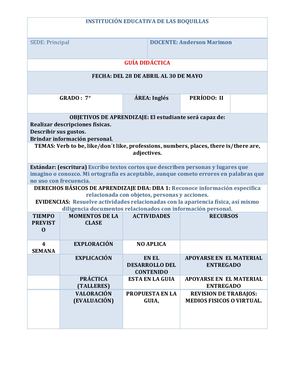 Guia Didactica Grado 7