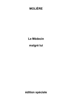 Le Médecin malgré lui