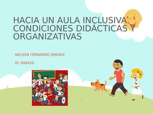 Hacia Un Aula Inclusiva