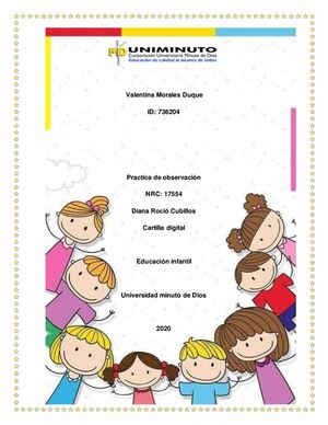 Cartilla Digital de Educación infantil