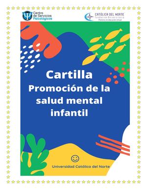 Cartilla Promocion De La Salud Mentalll