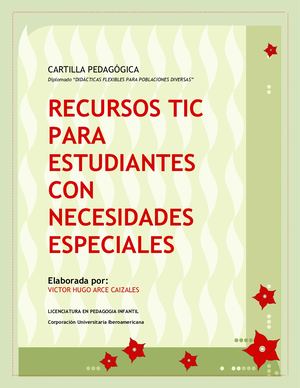 Recursos TIC para estudiantes con necesidades especiales