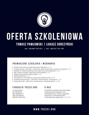 Oferta szkoleniowa trzeci.org