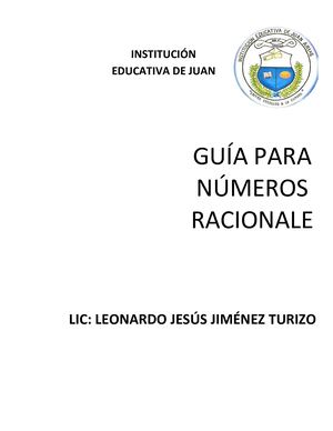 guía de números racionales