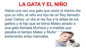 Cuento Mateo Y Muñeka