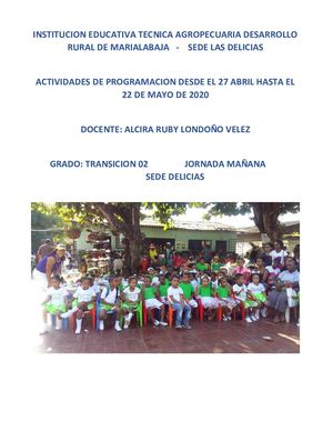 Actividades De Confinamiento Para Niños De Preescolar