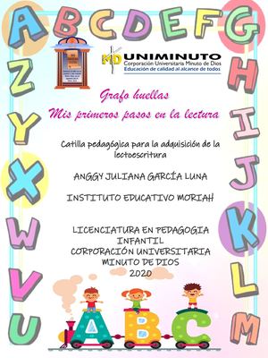 Grafo Huellas Mis Primeros Pasos En La Lectura Cartilla Final Id 624510