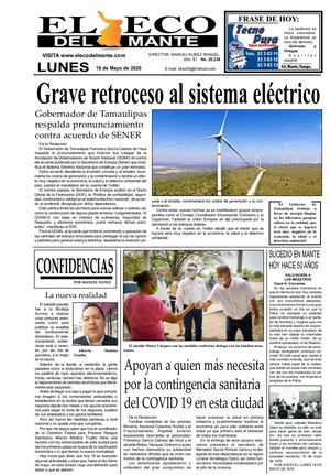 Lunes 18 De Mayo De 2020