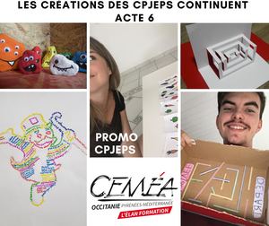Créations CPJEPS Acte 6