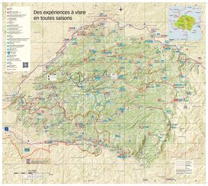 Carte touristique Sologne