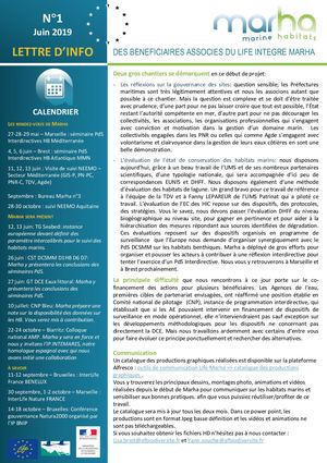 Lettre d'info des bénéficiares Marha #01 Juin 2019