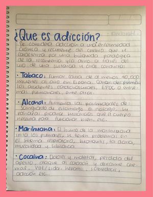 Biologia Adicciones