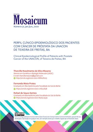 Perfil clínico-epidemiológico dos pacientes com câncer de próstata da Unacon, de Teixeira de Freitas, BA