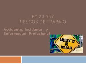 Ley 24557 Power Point 4