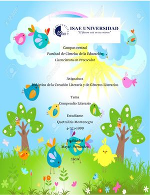 Libro Compedio Literario