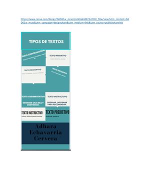 Infografías Tipos De Texto 9°