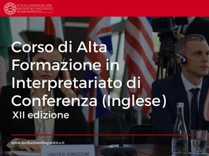 Brochure Corso Di Alta Formazione In Interpretariato Di Conferenza (Inglese) 20 21 Vii Edizione Lr