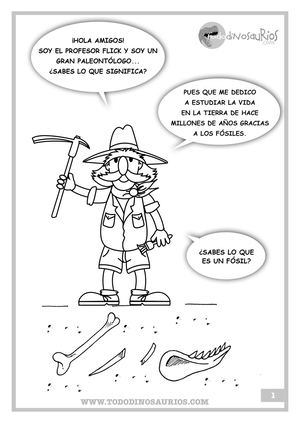 Ficha Didacticas De Dinosaurios Para Niños 1