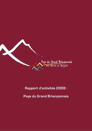 Rapport Activités 2008 Cg05