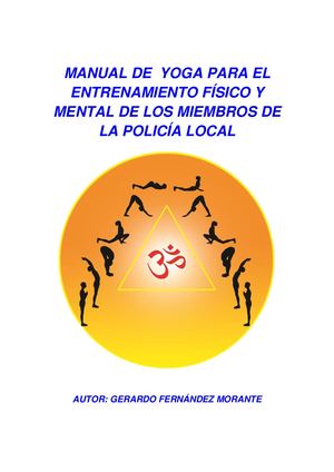 Manual De Yoga Para El Entrenamiento Físico Y Mental De Miembros De La Policía Local