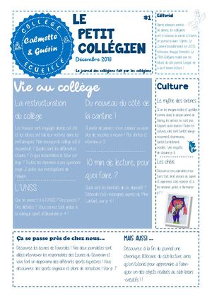 Petit Collégien #1 2 Pub