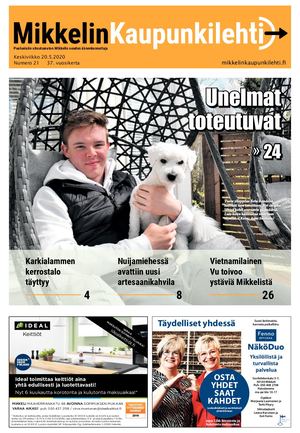 Mikkelin Kaupunkilehti 21/2020
