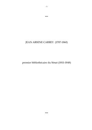 Archives 1er Bibliothécaire