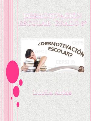 Desmotivacion Escolar Grado 8