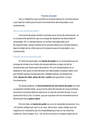 Recurso Fuentes De Poder