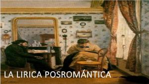 La Lirica Posromántica