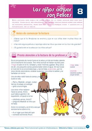 Lengua Lectura Tribu