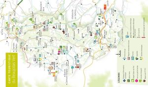 Carte Touristique Beaujolais Vert