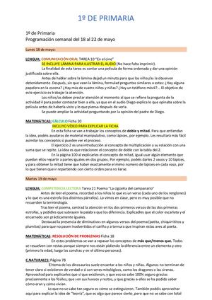 Blog 18 Al 22 Mayo Primaria