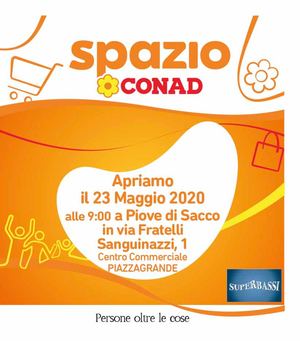 VOLANTINO SPAZIO CONAD PIOVE DI SACCO