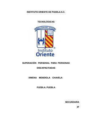 Superación personal en caso de discapacidad.