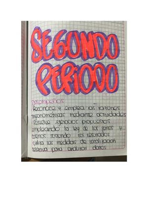 cartilla del segundo periodo