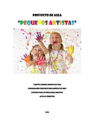 Proyecto Pequeños Artistas