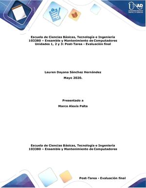 Post Tarea Evaluación Final Lauren Sanchez